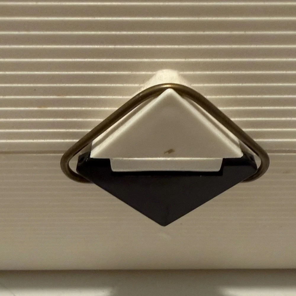 White Nail Care Organizer 1980s